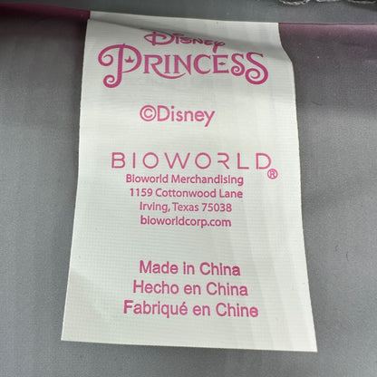 Disney Princesses Insulated Lunch Bag 10x7x3 Pink and White By Bioworld Zipper