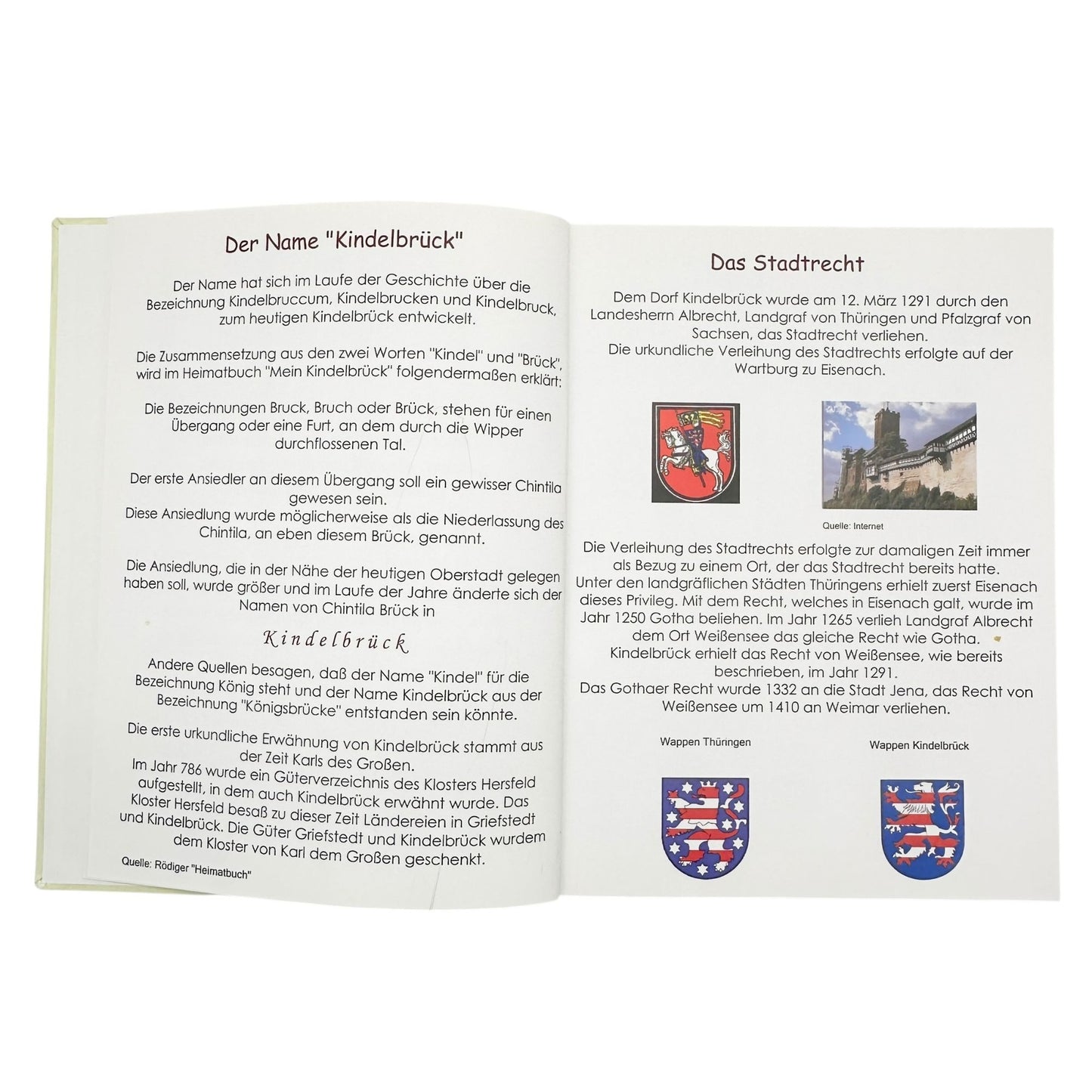 Rundgang Durch Kindelbrück Und Umgebung Hardcover Book By Detlef Schönfeld