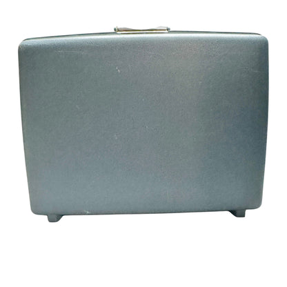 Samsonite Aspen Vintage Blue Hardshell Suitcase With Key Chrome Accents Durable