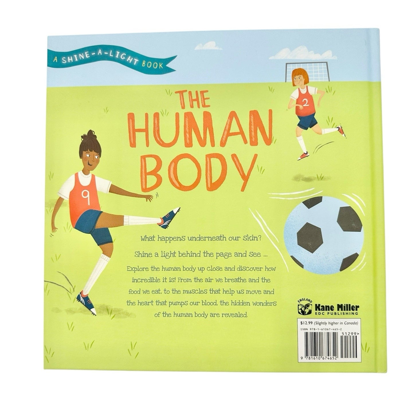 The Human Body by Carron Brown A Shine A Light Book (2016, Hardcover)
