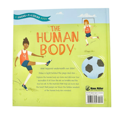 The Human Body by Carron Brown A Shine A Light Book (2016, Hardcover)