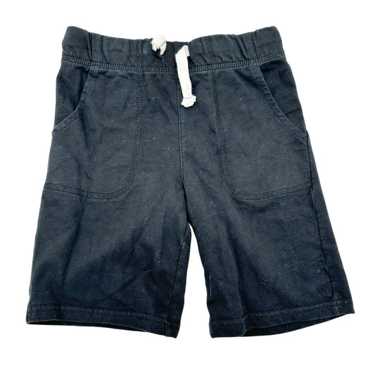 Carters Kids Shorts Boys Size 8/8A Black Drawstring Cotton Shorts