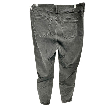 Torrid Denim Jeggings Womens 18R Black 3 Button and Zip Fly Pockets