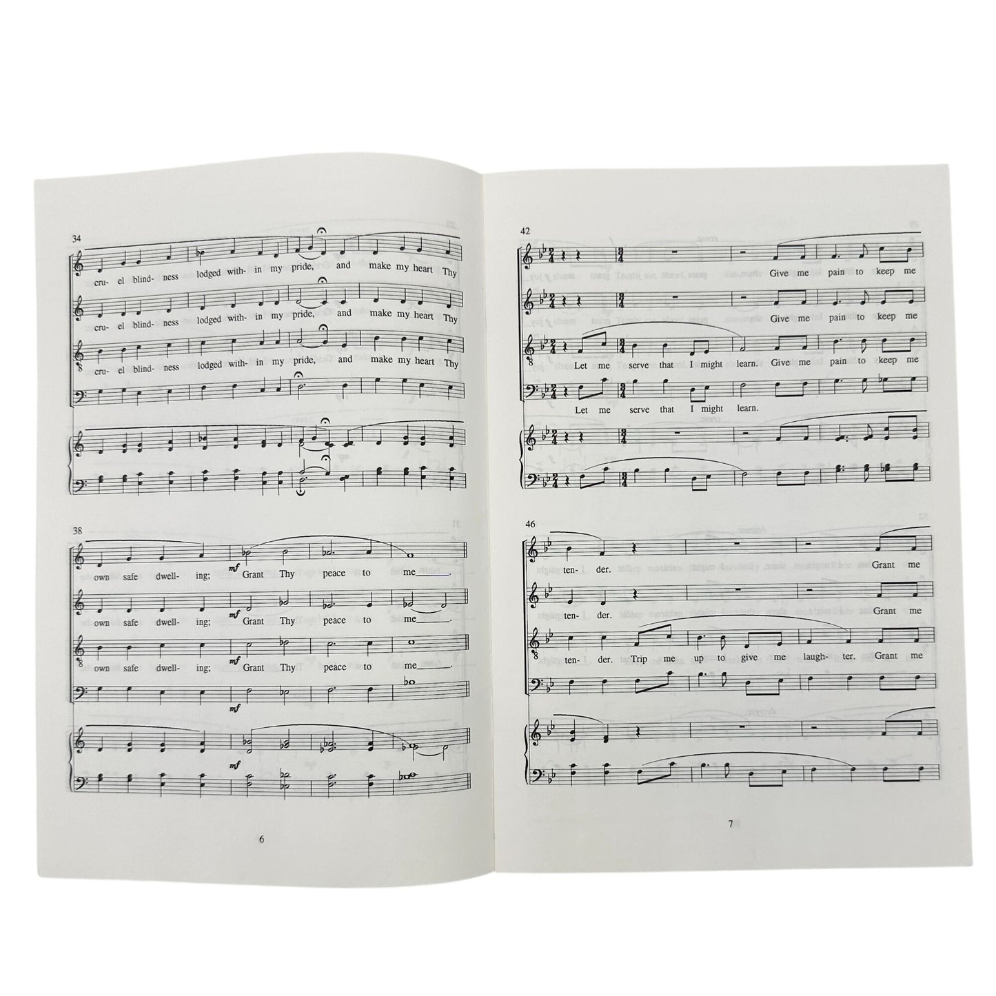 The Bridgewater Motets SATB A Cappella Sheet Music Booklet By Daniel E. Gawthrop