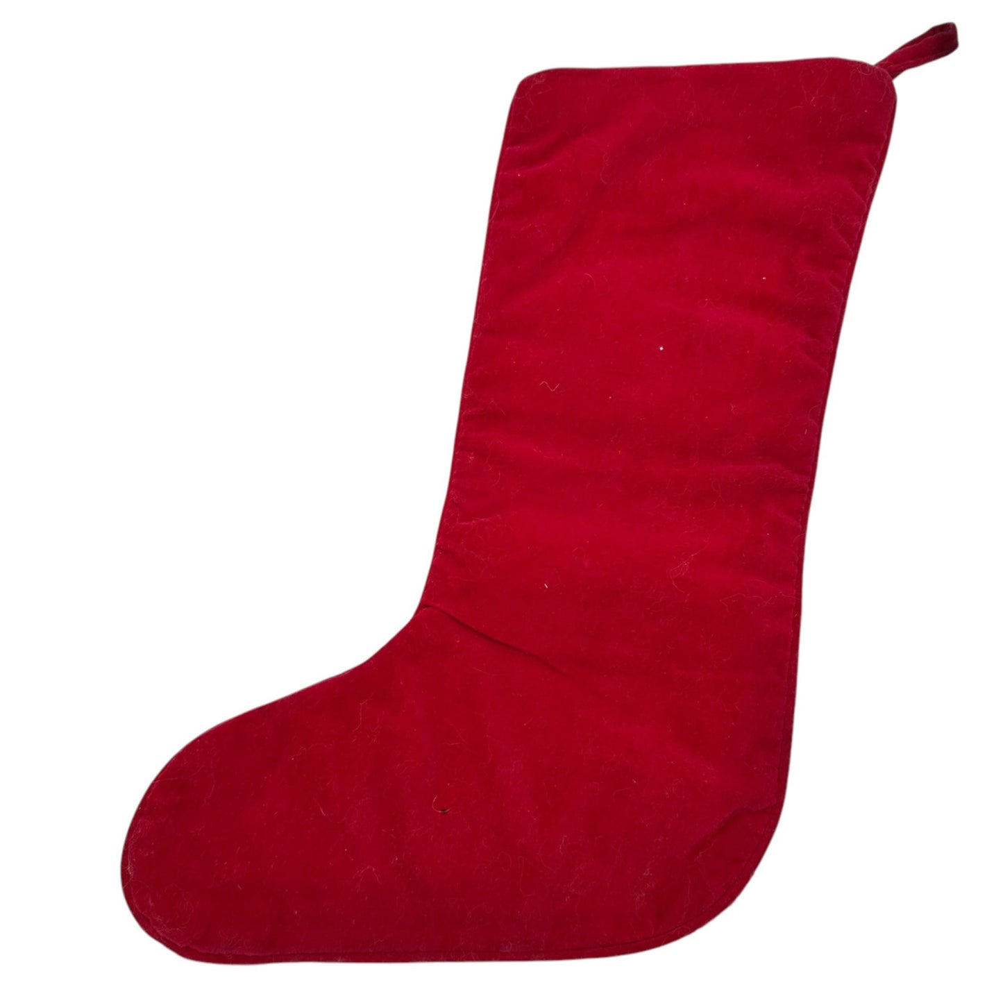 Vtg Embroidered Christmas Stocking With Cherub Design By Imperial Elegance Wool