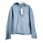Calvin Klein Hooded Jacket Mens XL Blue Full Zip Long Sleeve Polyester NWT
