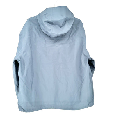 Calvin Klein Hooded Jacket Mens XL Blue Full Zip Long Sleeve Polyester NWT