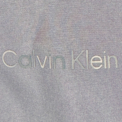Calvin Klein Hooded Jacket Mens XL Blue Full Zip Long Sleeve Polyester NWT