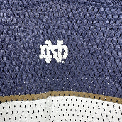 Adidas Notre Dame Football Jersey Mens XL Navy No 7 Mesh Team Sportswear