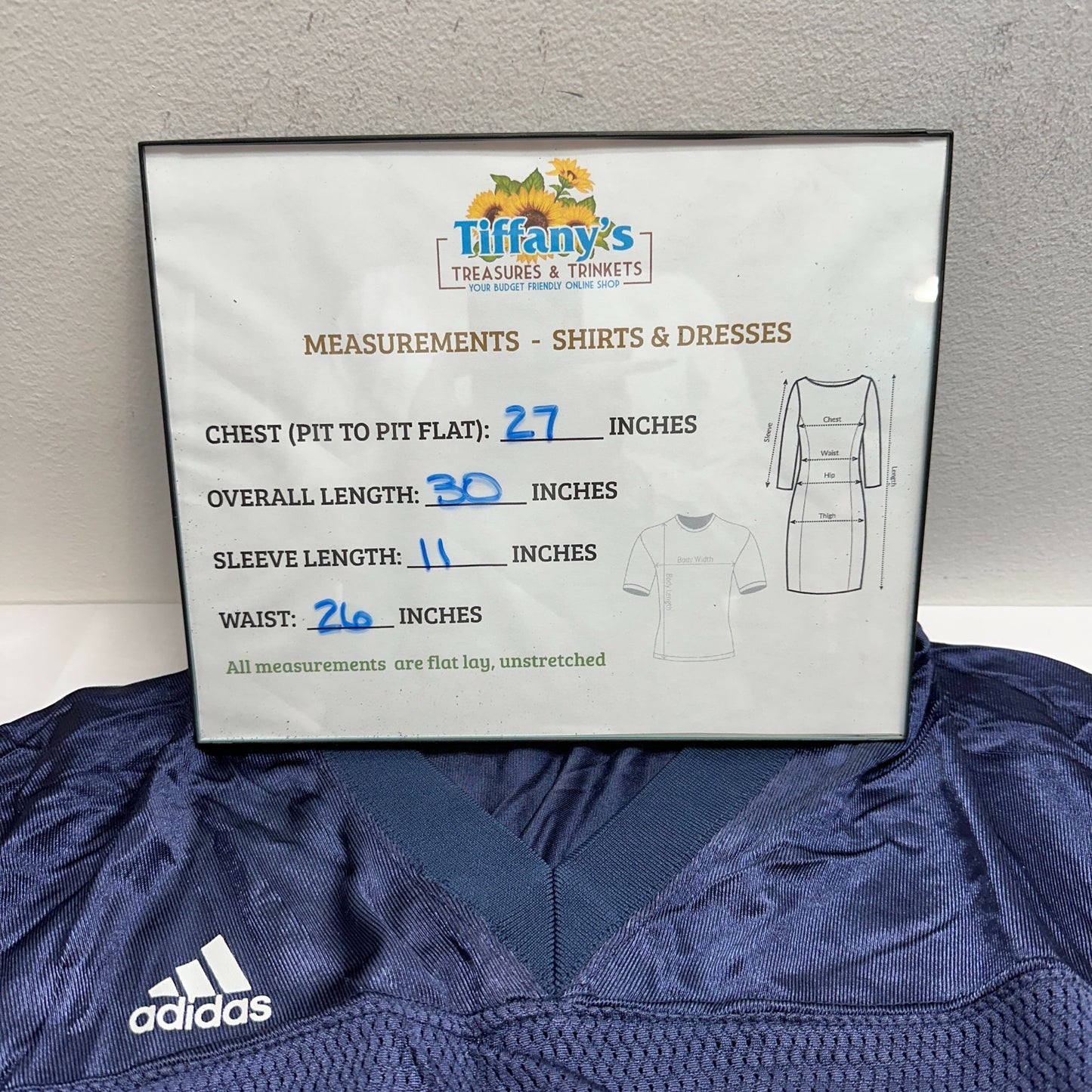 Adidas Notre Dame Football Jersey Mens XL Navy No 7 Mesh Team Sportswear