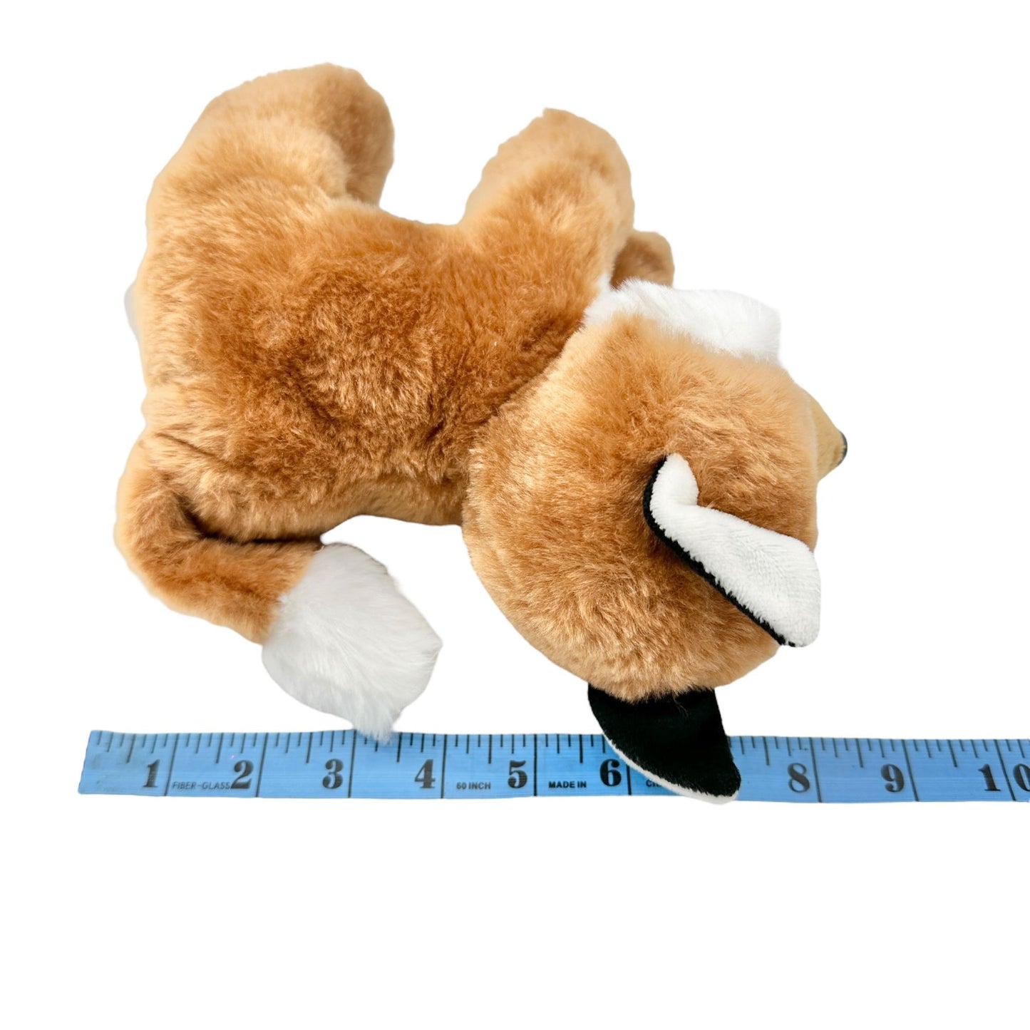 Adorable Plush Fox Stuffed Animal By The Petting Zoo Soft Polyester Toy Ages 3+