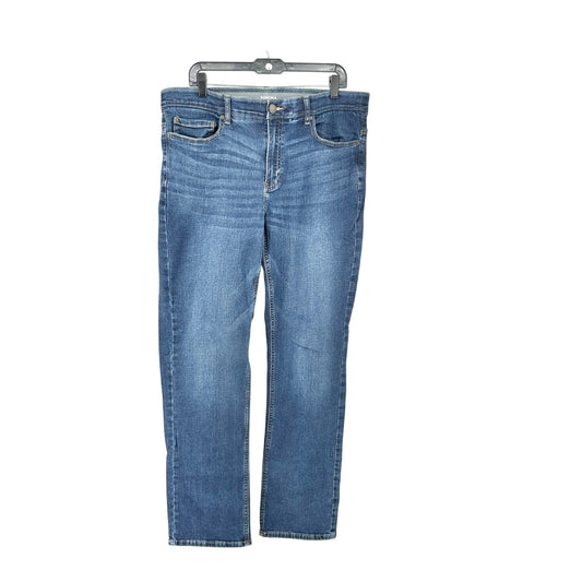 Sonoma Mens Flexwear Jeans 36x32 Blue Straight Leg Comfort Stretch Denim
