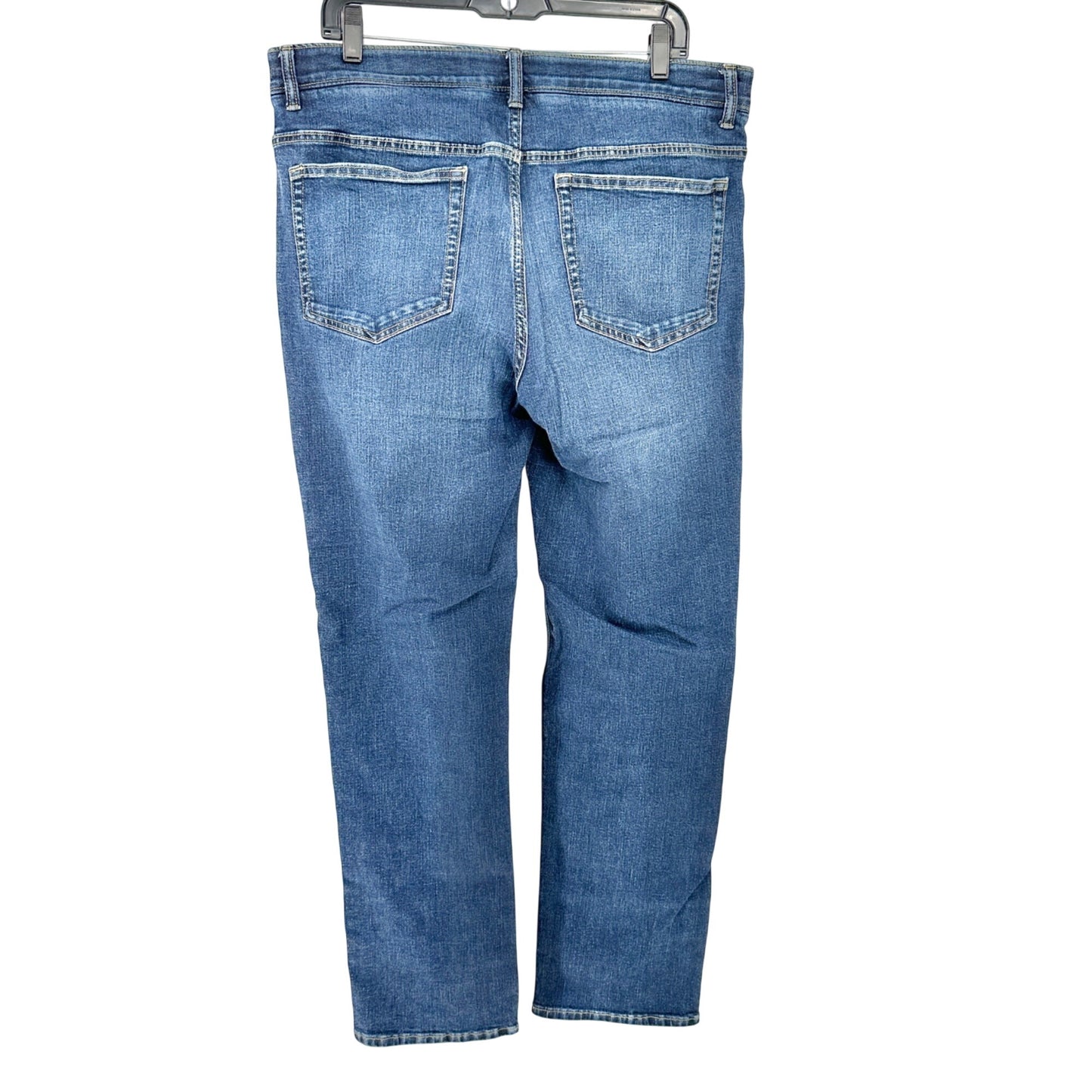 Sonoma Mens Flexwear Jeans 36x32 Blue Straight Leg Comfort Stretch Denim
