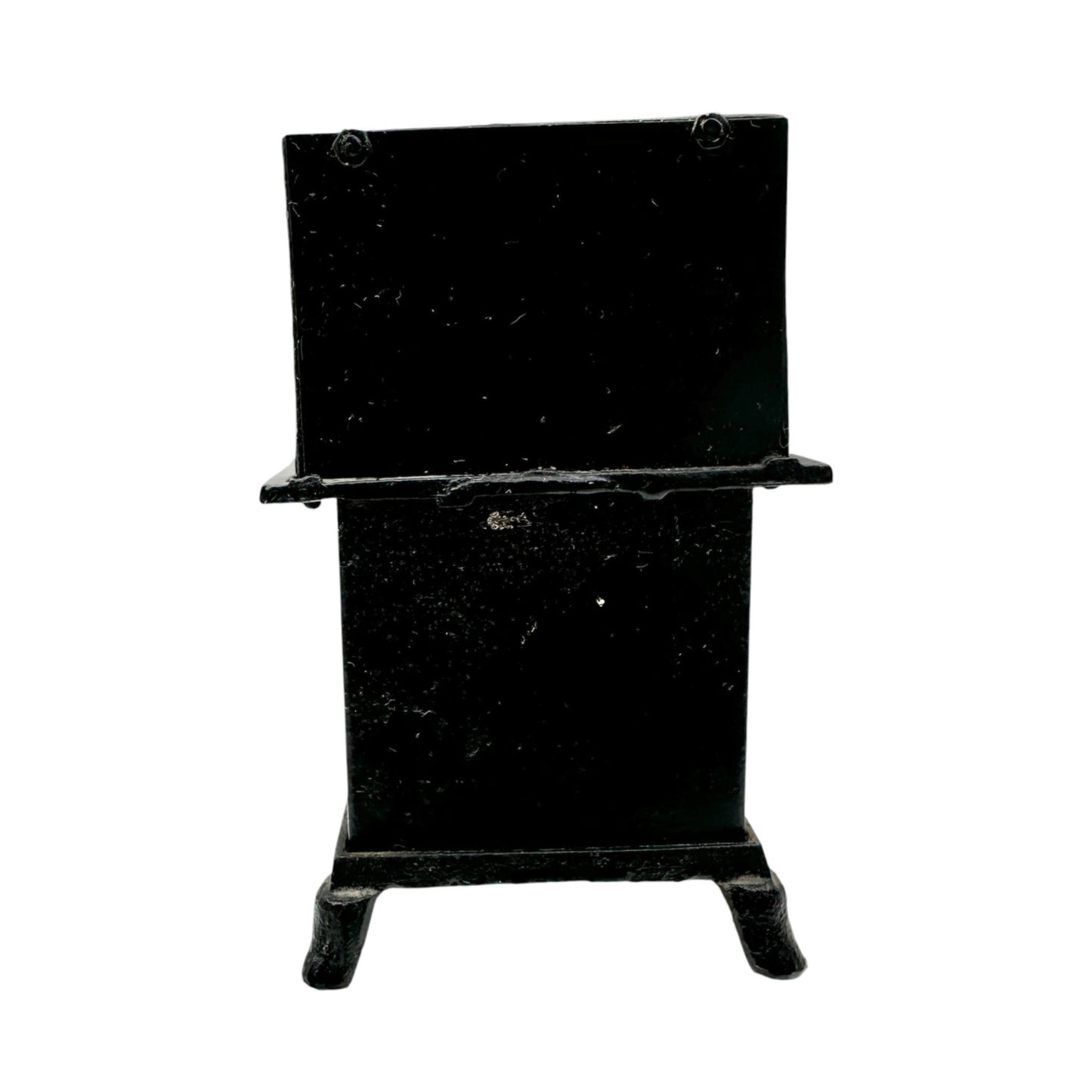 Blue Bird Vintage Cast Iron Toy Stove With Coal Bucket & Shovel 6” H Collectible
