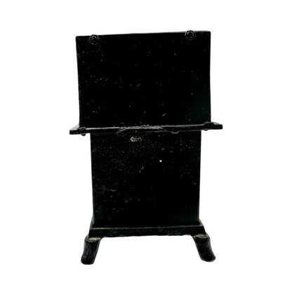 Blue Bird Vintage Cast Iron Toy Stove With Coal Bucket & Shovel 6” H Collectible