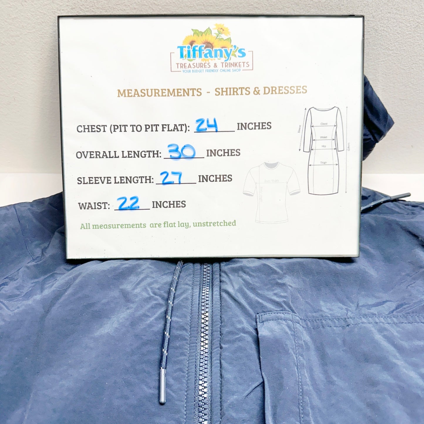 American Eagle Mens L Hooded Full-Zip Sherpa Lined Jacket Blue Aztec Pattern