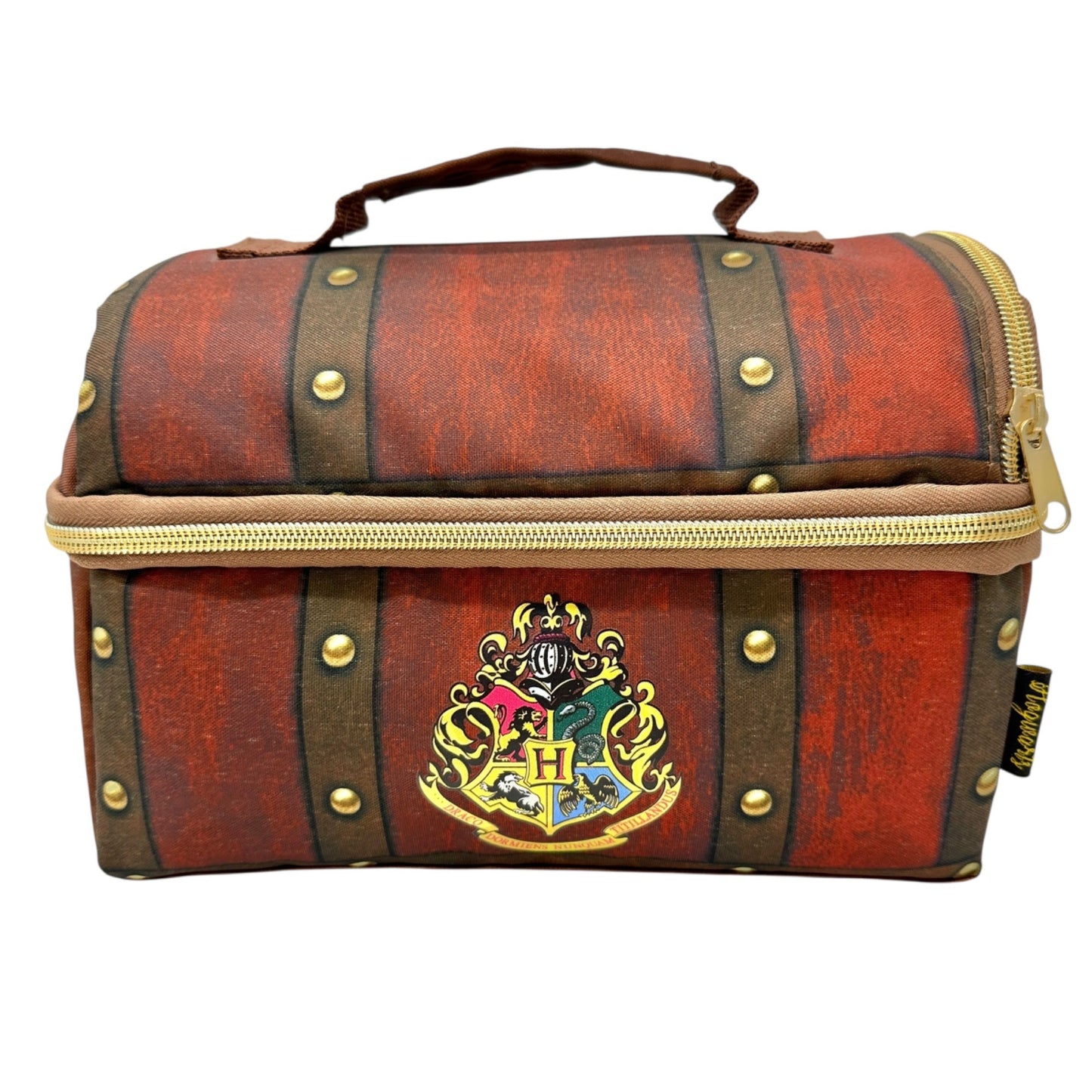 Harry Potter Hogwarts Trunk Style Lunch Bag Wizarding World Design Insulated NWT