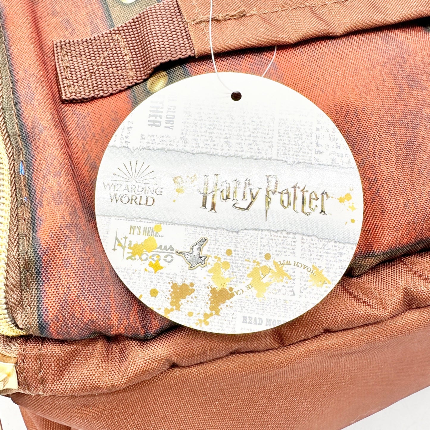 Harry Potter Hogwarts Trunk Style Lunch Bag Wizarding World Design Insulated NWT