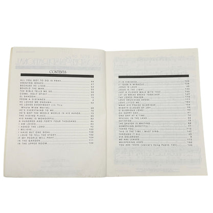 The Best Of Gospel and Inspirational Music Vol 2 Book Piano/Vocal/Chords 12 x 9