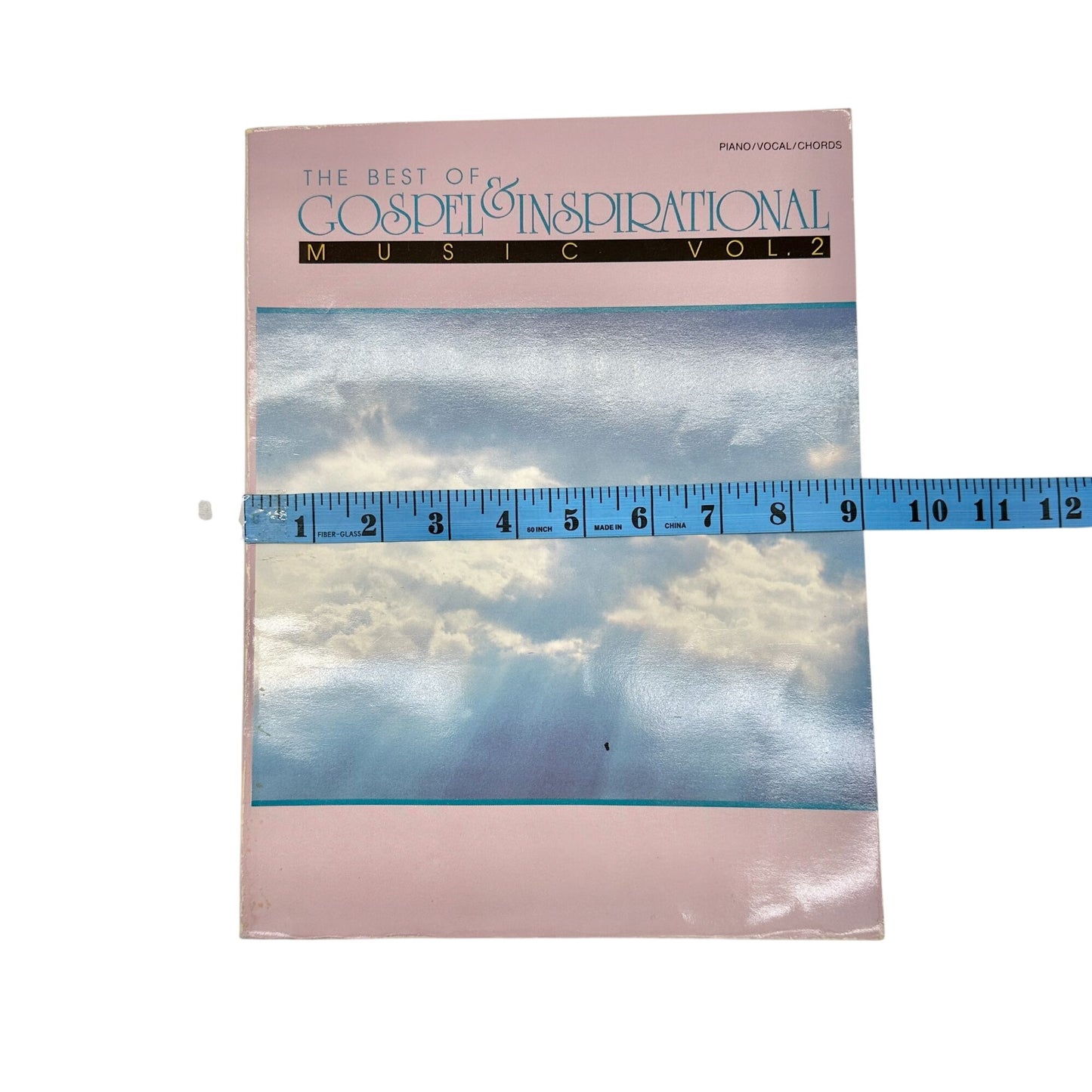 The Best Of Gospel and Inspirational Music Vol 2 Book Piano/Vocal/Chords 12 x 9