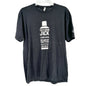 Gentleman Jack Cocktail Recipe Tee Shirt L Black Graphic Next Level Cotton Blend