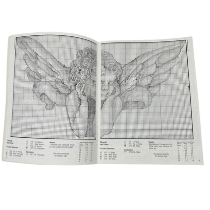 Cross My Heart Inc Christmas Magic Cross Stitch Pattern Book 1992 Leisure Arts