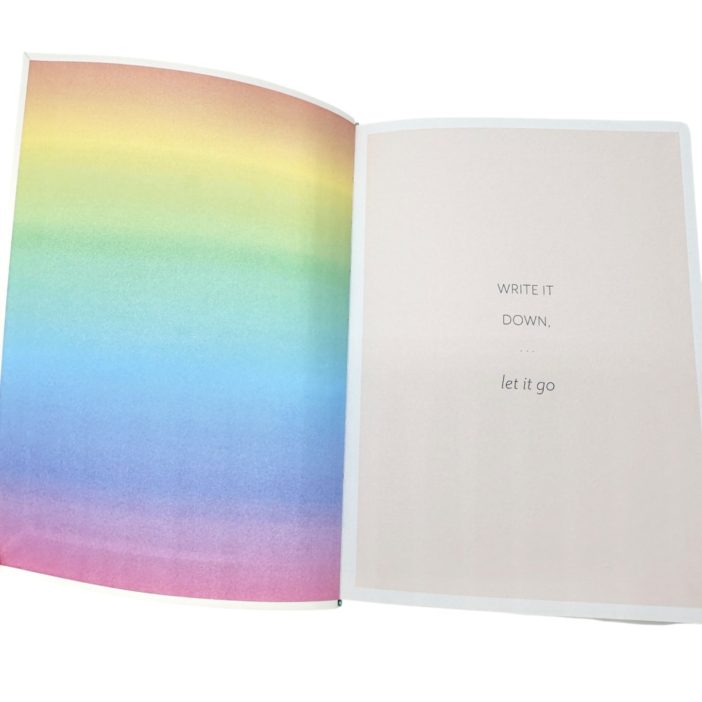 Write It Down Let It Go Worry Relief Journal By Chronicle Books Hardcover