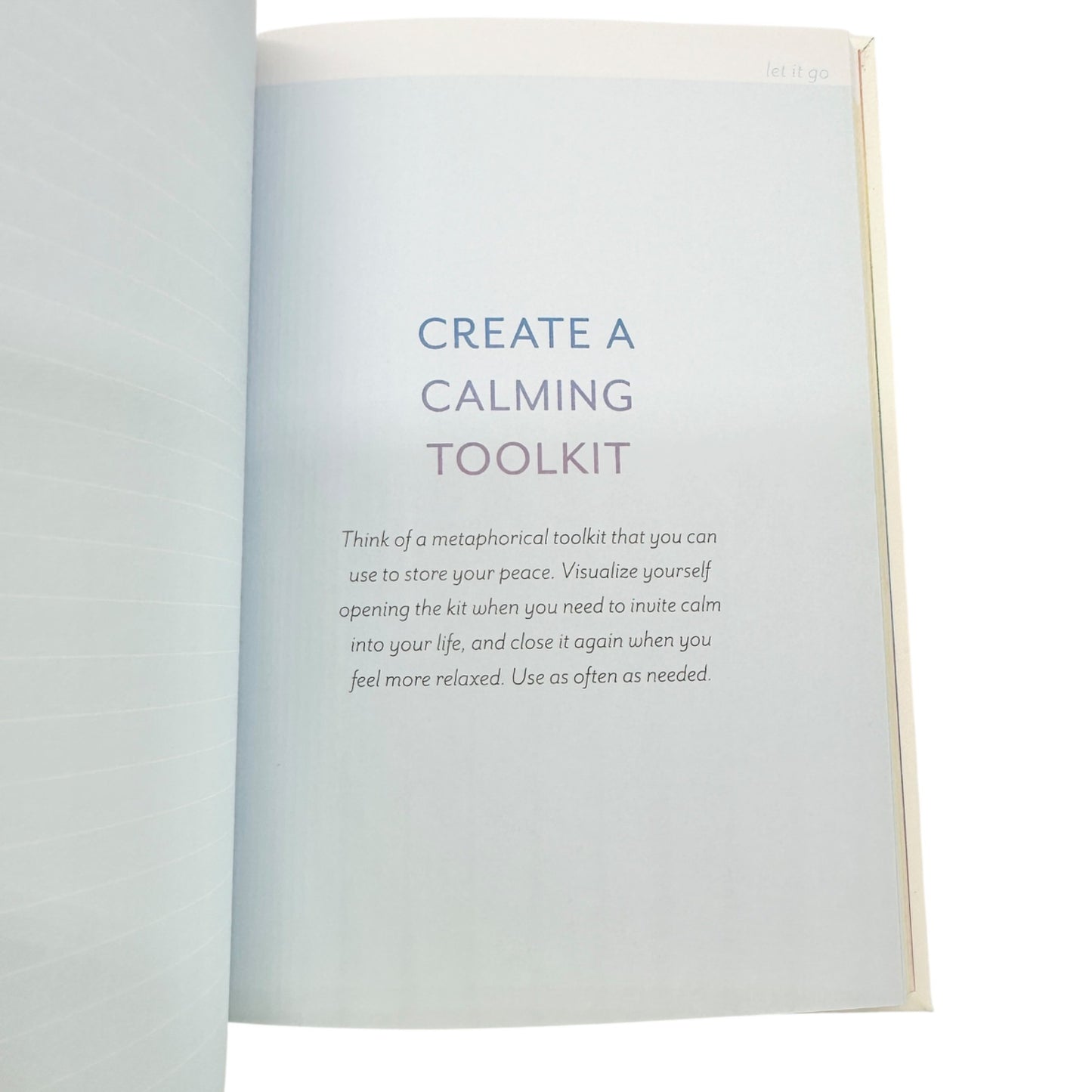 Write It Down Let It Go Worry Relief Journal By Chronicle Books Hardcover