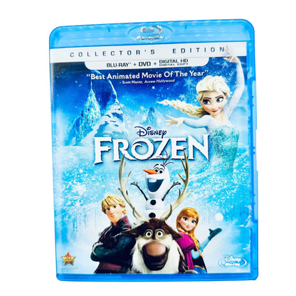 Disney Frozen Collectors Edition Blu-Ray + DVD + Digital HD