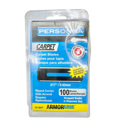 Personna Pro Floor Scraper and 100 Carpet Blades Durable Design Two Tone Handle