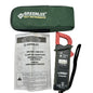 Greenlee CM-310 Clamp-On Ammeter With Case & Manual