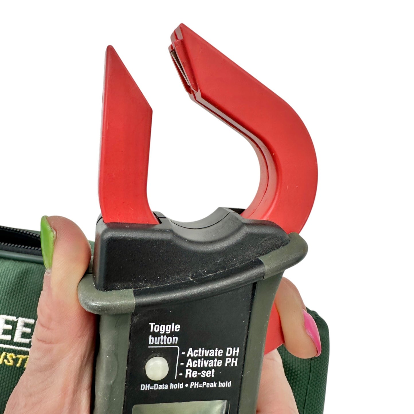 Greenlee CM-310 Clamp-On Ammeter With Case & Manual