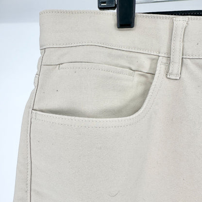 Calvin Klein Pants Mens 38x34 Khaki Beige Slim Fit Cotton Poly Blend