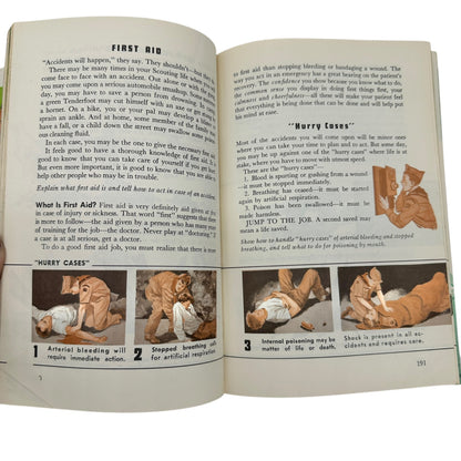 Boy Scouts of America 1959 Handbook For Boys Vintage Paperback Scouting