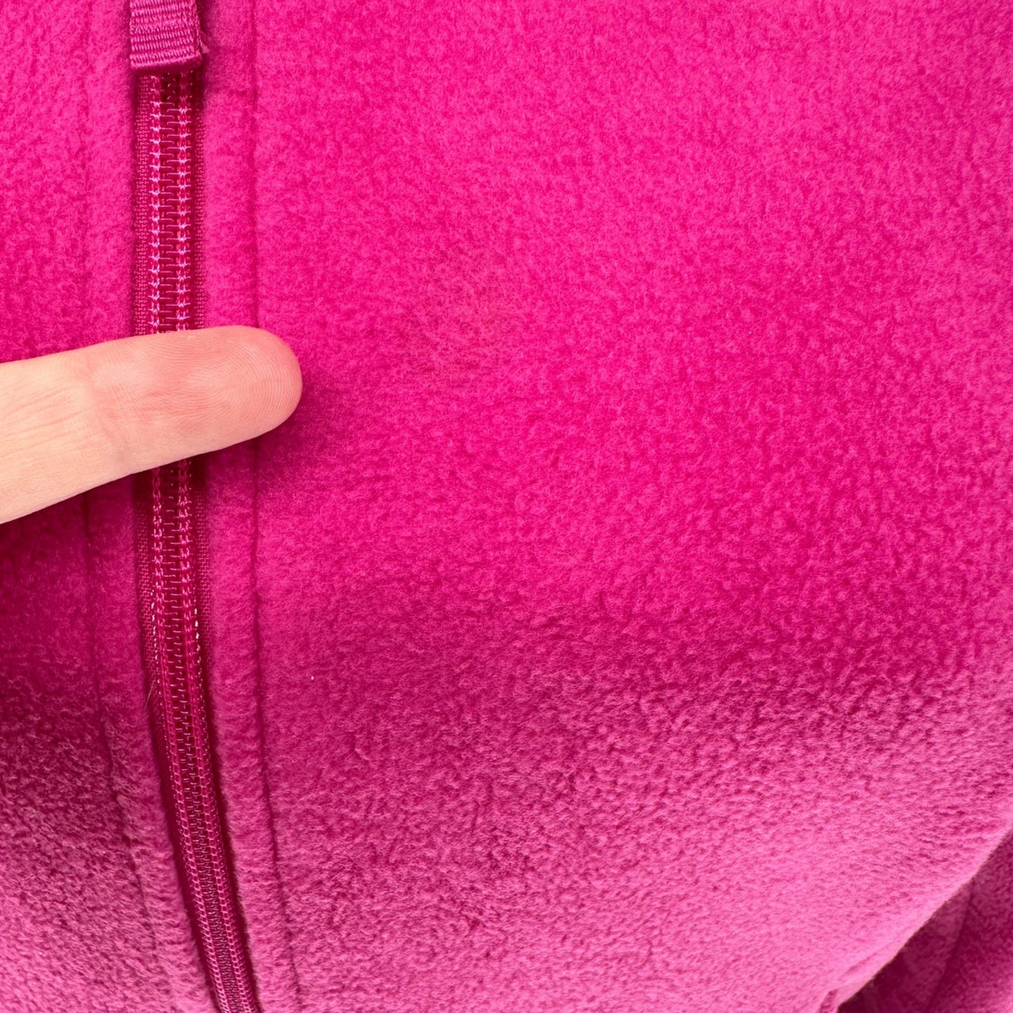 Columbia Fleece Jacket Womens L Purple Pizzazz Full Zip Warm Polyester Soft Cozy