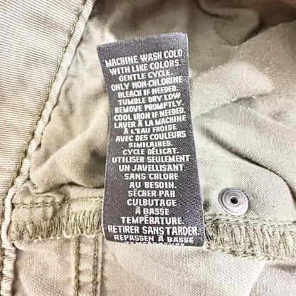 Jaywalker Jeans Mens Size 36 Distressed Olive Green Slim Fit Cotton 31 Inseam