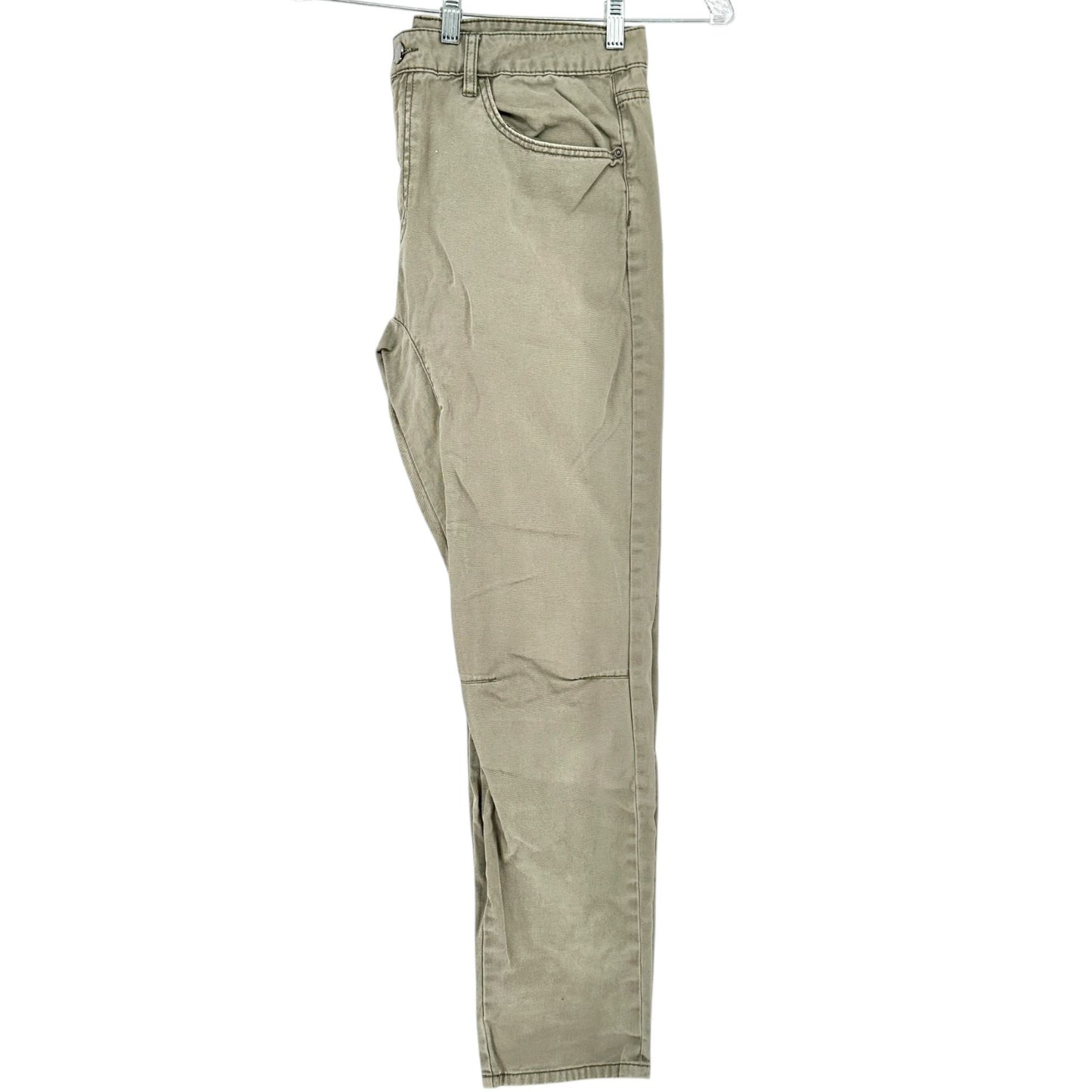Jaywalker Jeans Mens Size 36 Distressed Olive Green Slim Fit Cotton 31 Inseam