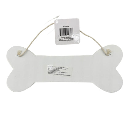 Dog Gift Bundle Bone Wall Sign Rae Dunn Pet Wipes Leash Pet Tag Forever Pals Mat