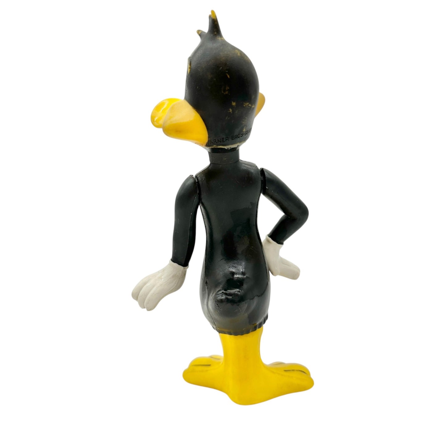 Vintage 1960s Daffy Duck Plastic Figure Looney Tunes Collectible Warner Bros. 8”