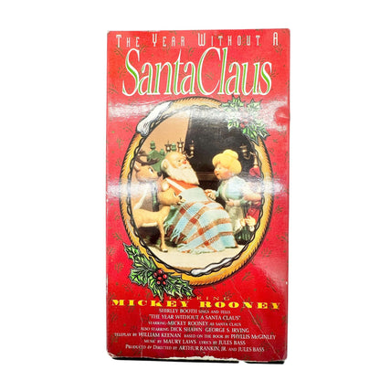 Vintage Christmas VHS Lot Of 6 Holiday Classics Frosty Santa Claus Drummer Boy