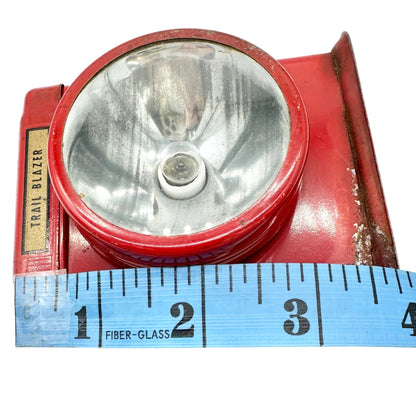 Niagara Junior Guide Trail Blazer Lantern Red Metal Flashlight Retro 1930-40s
