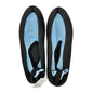 Ladies Aqua Sock L 9-10 Black Blue Lightweight Comfortable Slip-On Design NWT