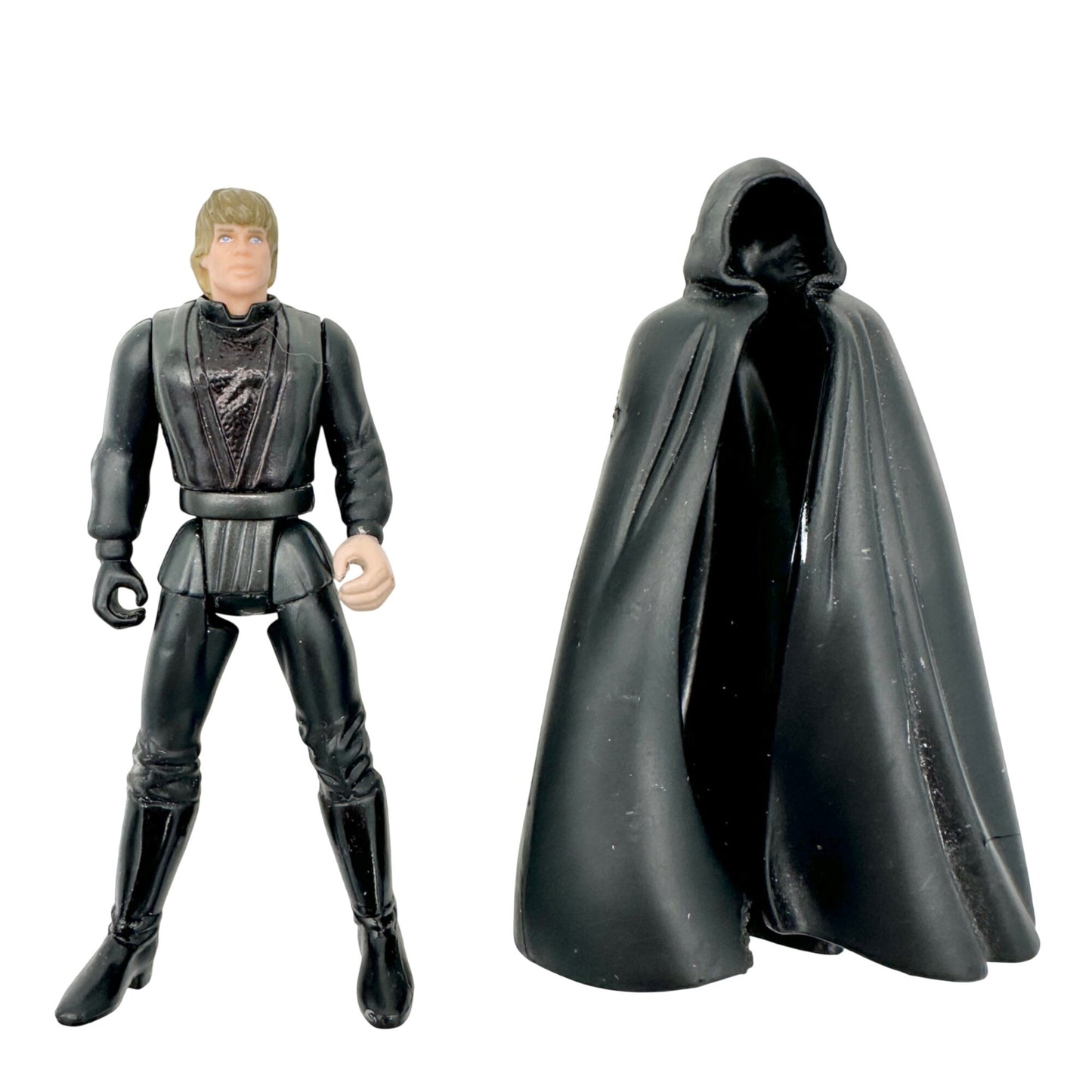 Vtg Star Wars Luke Skywalker Jedi Knight Action Figure and Cape 1983 Collectible