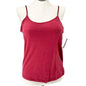 Time and Tru Cami Tank Top Womens XL 16-18 Red Adj Strap Soft Lightweight Top