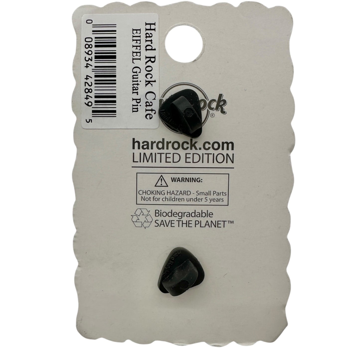 Hard Rock Cafe Pin Eiffel Tower Guitar Paris Limited Ed Souvenir Collectible NEW