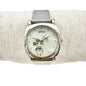 Disney Mickey Mouse Watch Stainless Steel Silver Metal Mesh Buckle Strap
