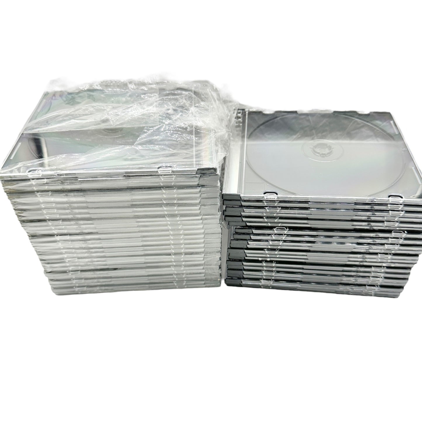 Lot of 61 Unused CD-R Recordable Discs and 45 CD Cases NEW
