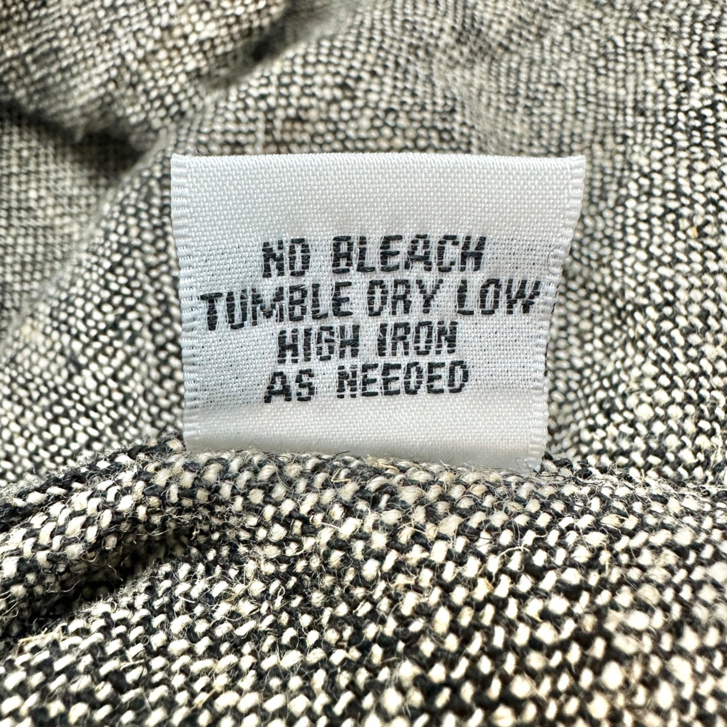 Stijfselkissie Shirt Jacket Womens XS Gray Textured Linen Drape Style Pockets