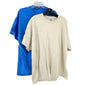 Gildan DryBlend T-Shirt Set Of 2 Mens XL Tan and Blue Comfortable Durable Casual