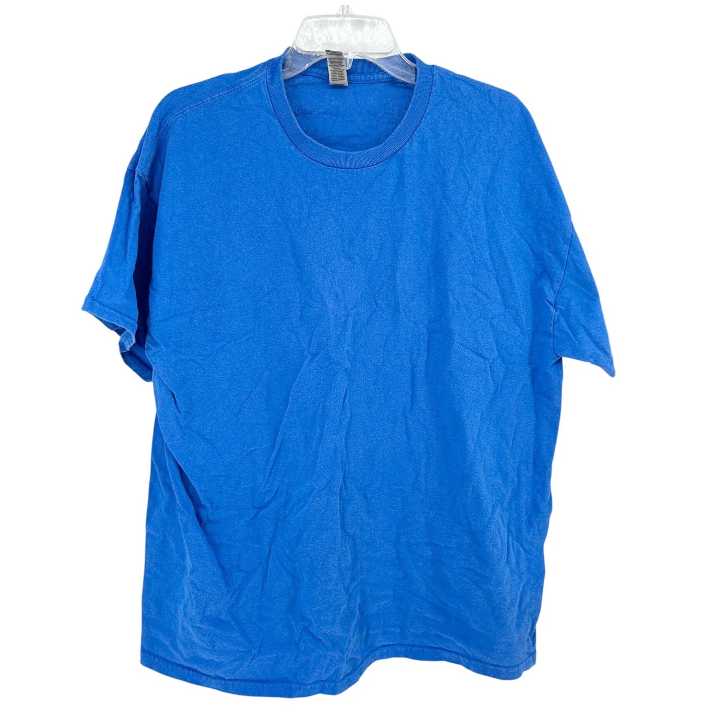 Gildan DryBlend T-Shirt Set Of 2 Mens XL Tan and Blue Comfortable Durable Casual